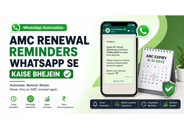 Relances de renouvellement AMC par WhatsApp en Catalogne