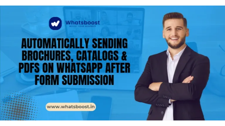 Envío automático de catálogos y PDFs por WhatsApp tras la captura de leads