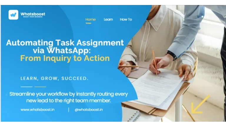 From Chat to Action: Automating Task Assignment on WhatsApp