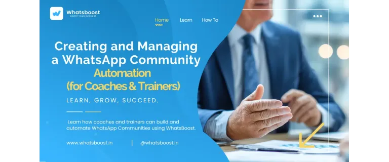 Automate Your Coaching Community on WhatsApp: Build, Grow, and Engage Effortlessly