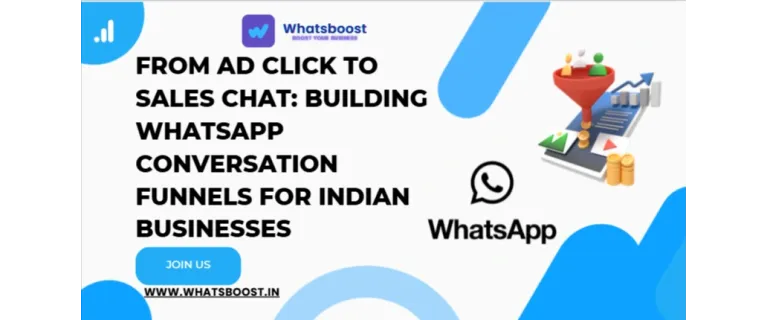 From Click to Conversation: How WhatsApp Funnels Drive Faster Sales in India