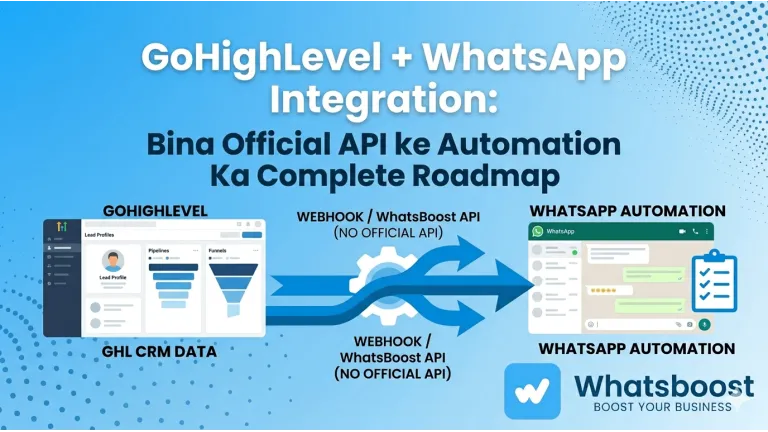 Automatiza tu CRM GoHighLevel con WhatsApp: Guía completa sin API oficial