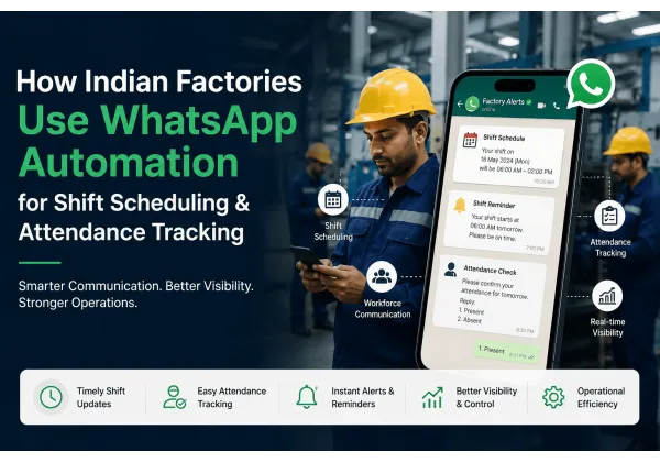 WhatsApp Automation for Shift Scheduling and Attendance in Catalonia