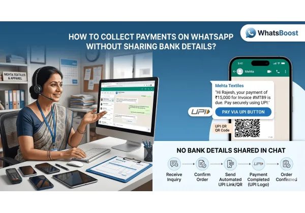 Recull de Pagaments a WhatsApp Sense Compartir Detalls Bancaris