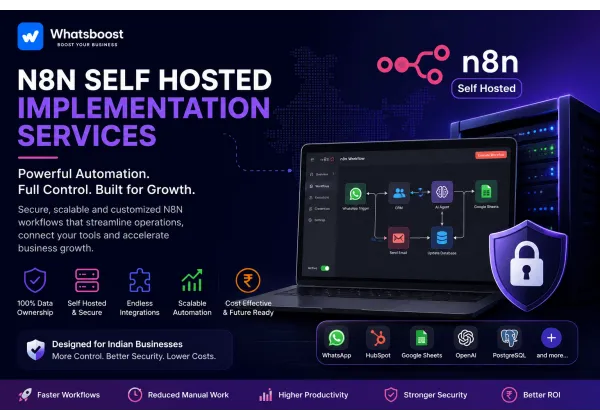 Automatització amb N8N Self-Hosted per a empreses a Catalunya