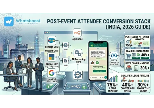 Com convertir assistents d'esdeveniments en clients amb WhatsApp