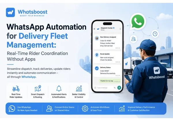 Automatització de WhatsApp per a Gestió de Flotes de lliurament