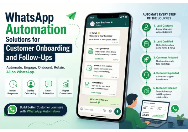 WhatsApp Automation: Streamline Customer Onboarding and Follow-Ups