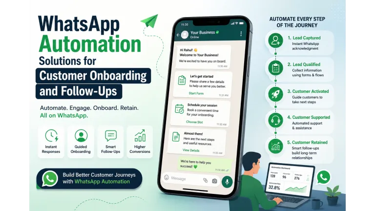WhatsApp Automation: Streamline Customer Onboarding and Follow-Ups