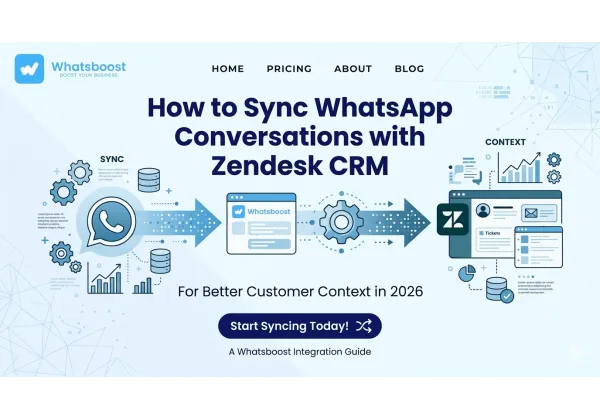 Conecta WhatsApp con Zendesk CRM: la guía práctica para sincronizar chats sin código
