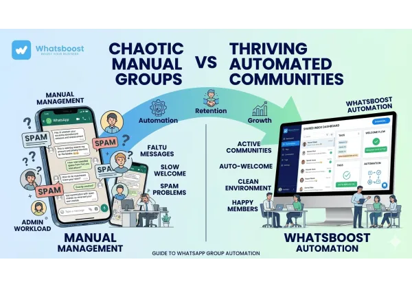 Guía para mejorar la retención de grupos en WhatsApp: automatización y engagement