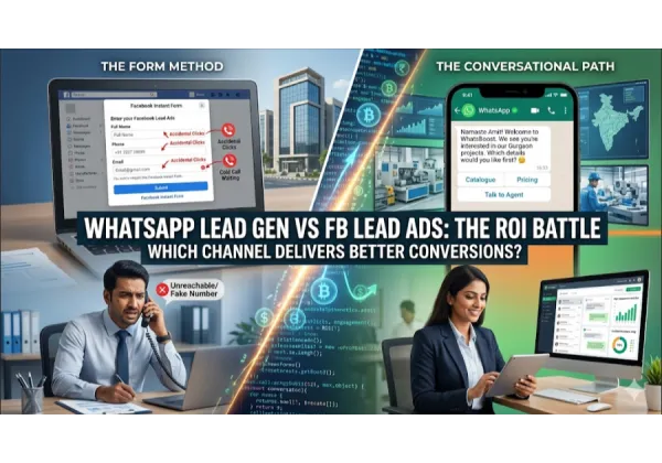 WhatsApp vs Facebook Lead Ads: ¿Cuál ofrece mejor ROI?