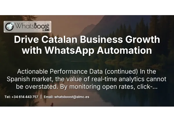 Drive Catalan Business Growth with WhatsApp Automation