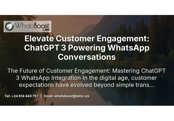 Elevate Customer Engagement: ChatGPT 3 Powering WhatsApp Conversations