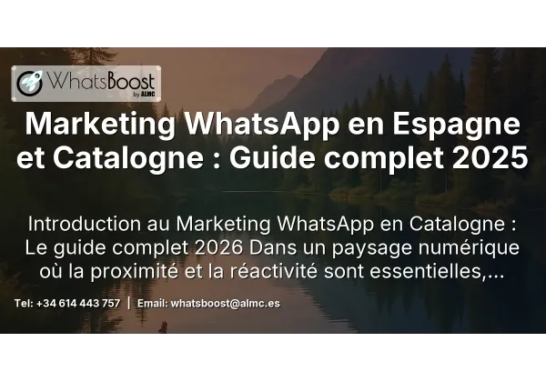 Marketing WhatsApp en Espagne et Catalogne : Guide complet 2025