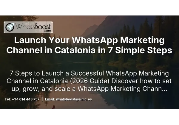 Launch Your WhatsApp Marketing Channel in Catalonia in 7 Simple Steps