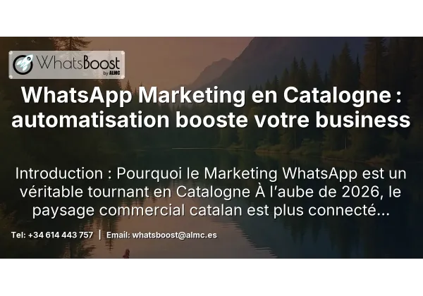 WhatsApp Marketing en Catalogne : automatisation booste votre business