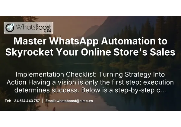 Master WhatsApp Automation to Skyrocket Your Online Store's Sales