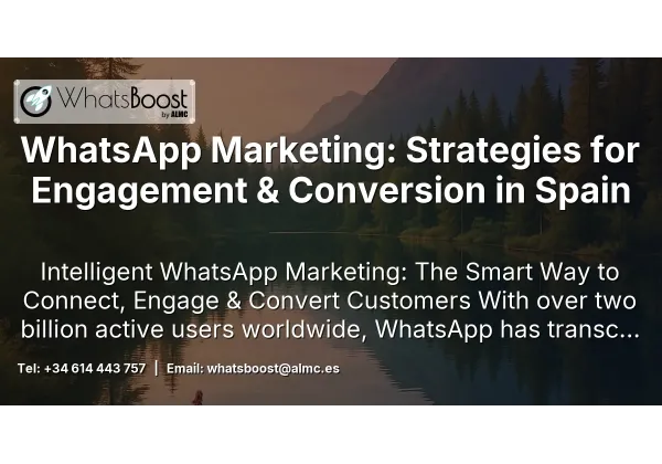 WhatsApp Marketing: Strategies for Engagement & Conversion in Spain