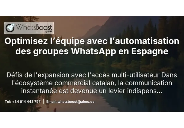 Optimisez l’équipe avec l’automatisation des groupes WhatsApp en Espagne