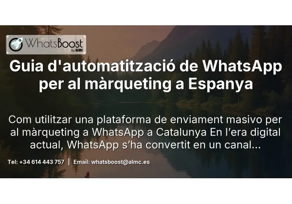 Guia d'automatització de WhatsApp per al màrqueting a Espanya