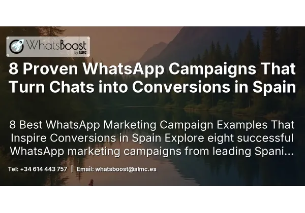 8 Proven WhatsApp Campaigns That Turn Chats into Conversions in Spain