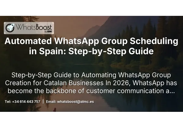 Automated WhatsApp Group Scheduling in Spain: Step‑by‑Step Guide