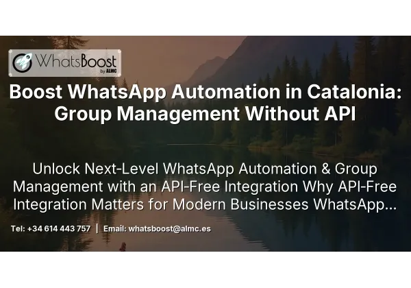 Boost WhatsApp Automation in Catalonia: Group Management Without API
