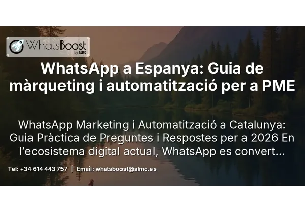 WhatsApp a Espanya: Guia de màrqueting i automatització per a PME