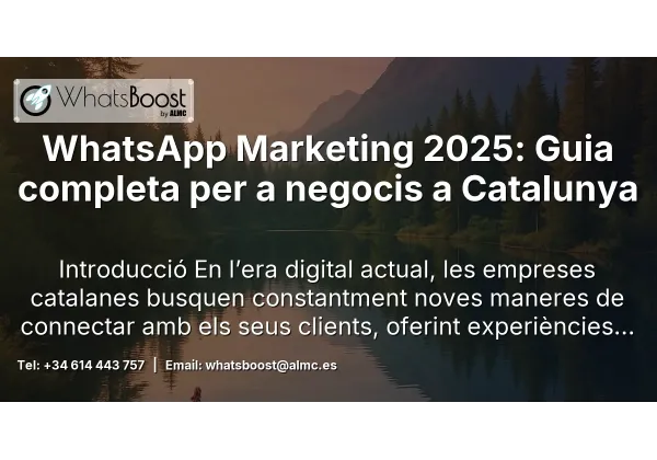 WhatsApp Marketing 2025: Guia completa per a negocis a Catalunya