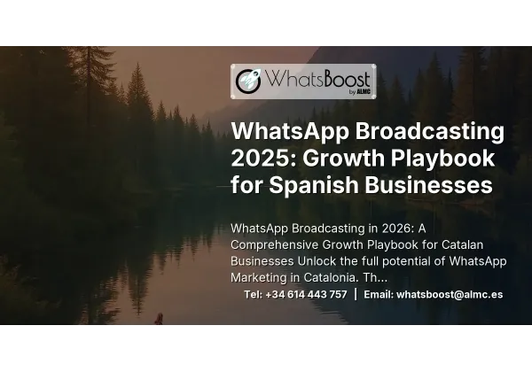 WhatsApp Broadcasting 2025: Growth Playbook for Spanish Businesses