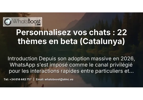 Personnalisez vos chats : 22 thèmes en beta (Catalunya)