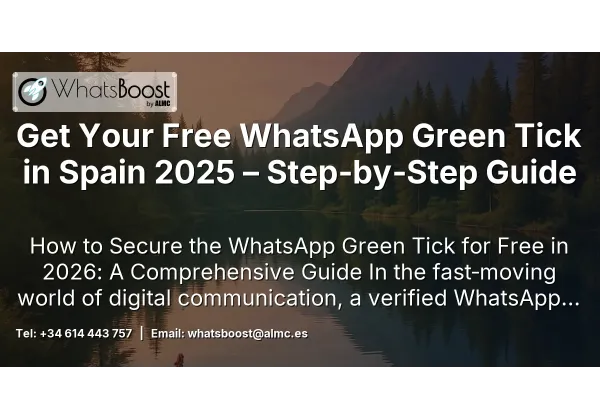 Get Your Free WhatsApp Green Tick in Spain 2025 – Step‑by‑Step Guide