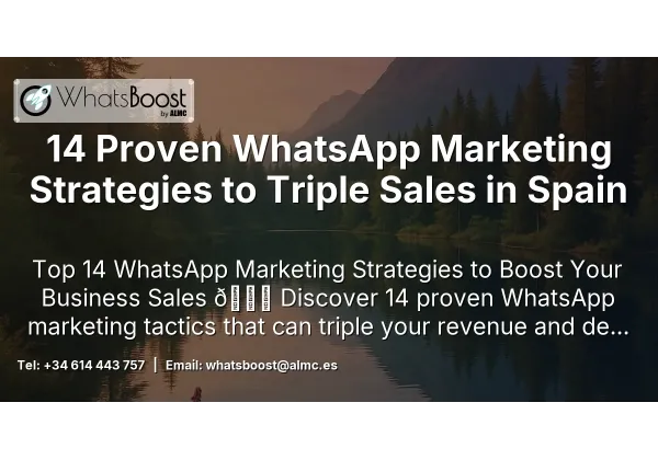 14 Proven WhatsApp Marketing Strategies to Triple Sales in Spain