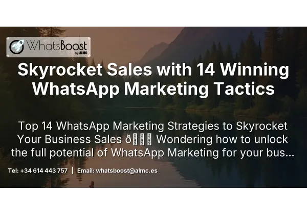 Skyrocket Sales with 14 Winning WhatsApp Marketing Tactics
