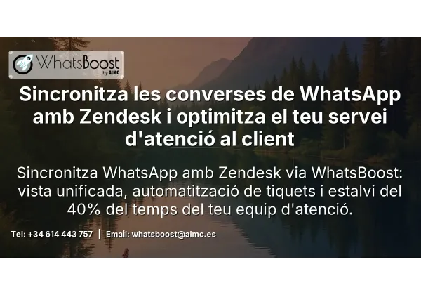 Sincronitza WhatsApp amb Zendesk: Guia per a empreses catalanes