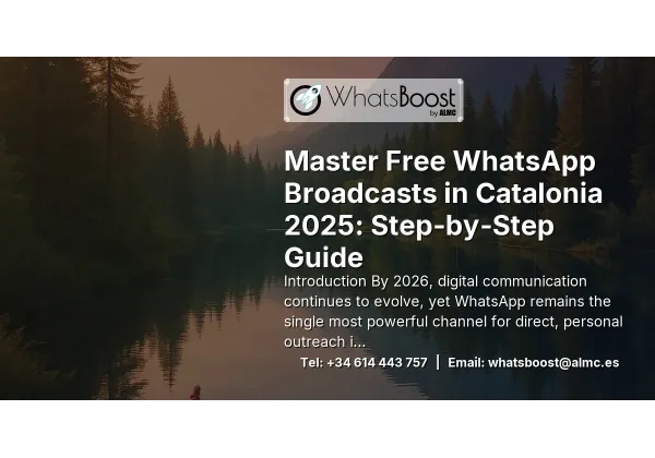 Master Free WhatsApp Broadcasts in Catalonia 2025: Step‑by‑Step Guide