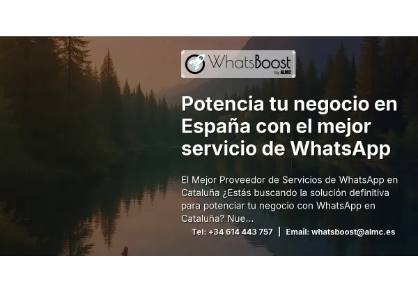 Potencia tu negocio en España con el mejor servicio de WhatsApp