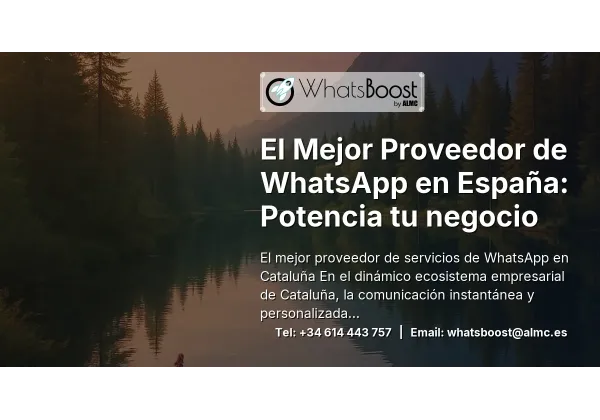El Mejor Proveedor de WhatsApp en España: Potencia tu negocio