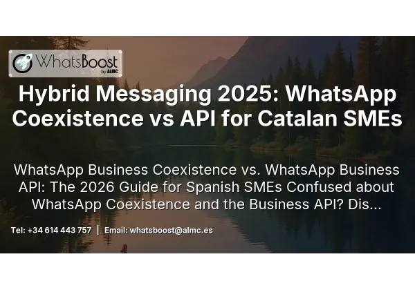 Hybrid Messaging 2025: WhatsApp Coexistence vs API for Catalan SMEs