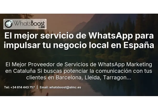 El mejor servicio de WhatsApp para impulsar tu negocio local en España