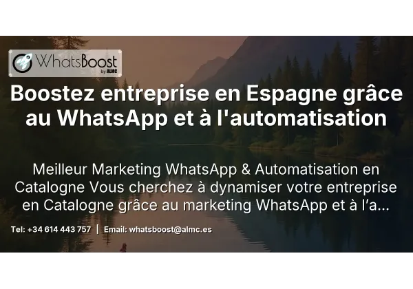 Boostez entreprise en Espagne grâce au WhatsApp et à l'automatisation