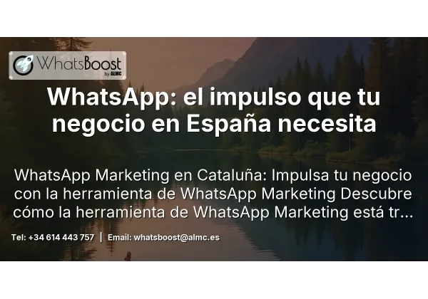 WhatsApp: el impulso que tu negocio en España necesita