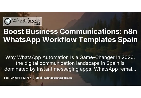 Boost Business Communications: n8n WhatsApp Workflow Templates Spain
