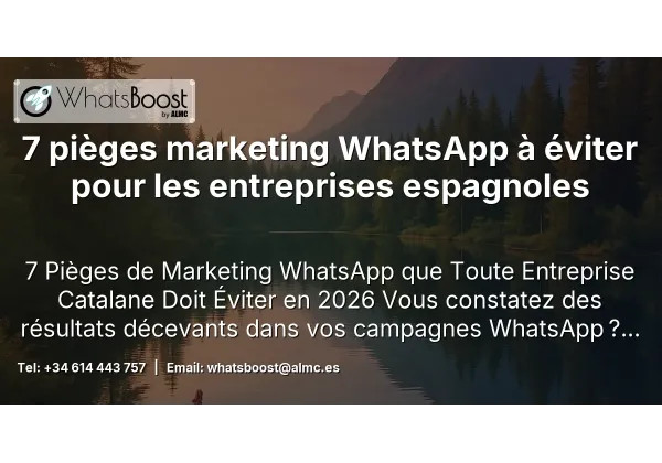 7 pièges marketing WhatsApp à éviter pour les entreprises espagnoles