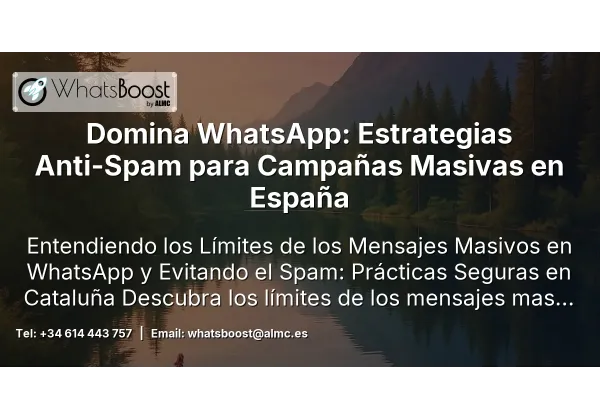 Domina WhatsApp: Estrategias Anti-Spam para Campañas Masivas en España