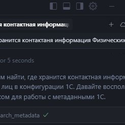 MCP Server 1C Metadata - Database