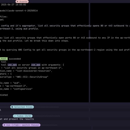 MCP Server AWS CLI - Cloud Service
