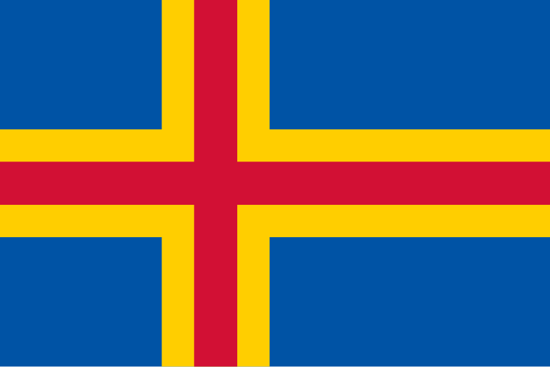 Mapa de Aland Islands