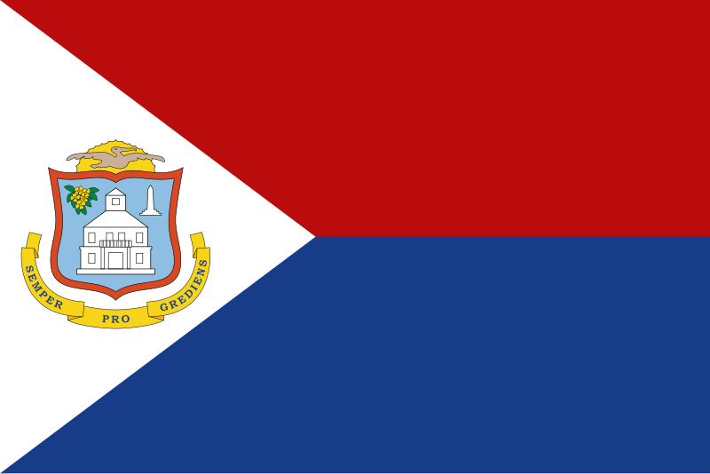 Mapa de Sint Maarten